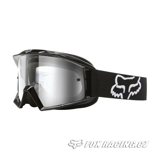 Fox Main Enduro Jet Black Clear Goggles
