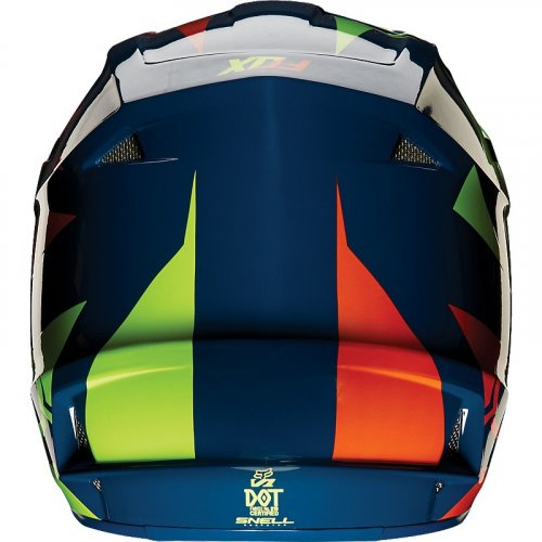 Fox V1 Race 15 Helmet (navy/yellow)