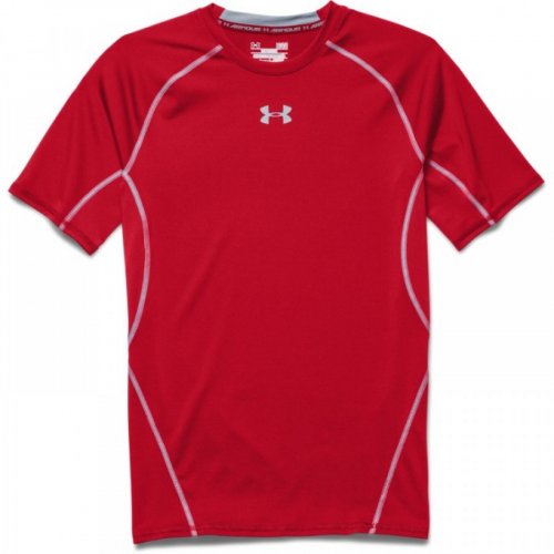 Under Armour HeatGear Compression Shirt (red)