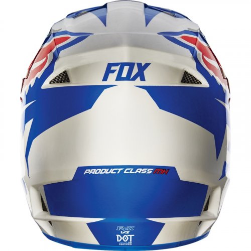 Fox V1 Race 16 Helmet (blue)