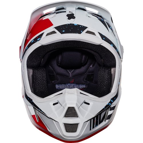 Fox V2 Nirv MX17 Helmet (red/white)