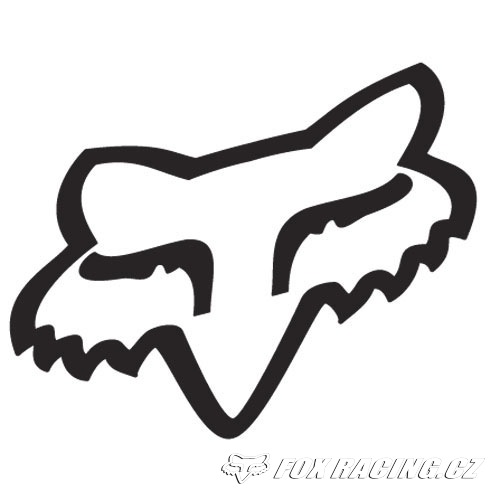 Fox Head TDC Sticker 10cm