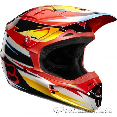 Fox V1 Race 12 Helmet