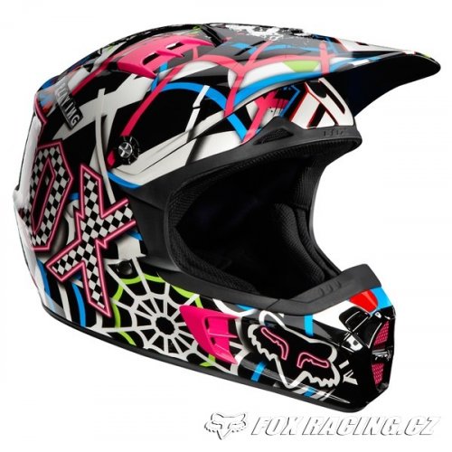 Fox V2 Pure Filth 12 Helmet