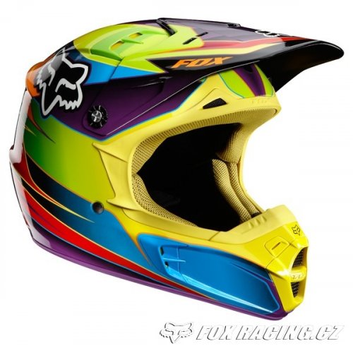Fox V2 Race 12 Helmet