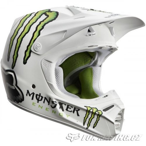 Fox V3 RC Monster Pro Matte 12 Helmet