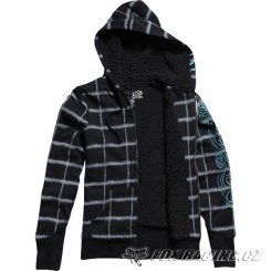Fox Girls Framed Sherpa Lined Zip Hoody