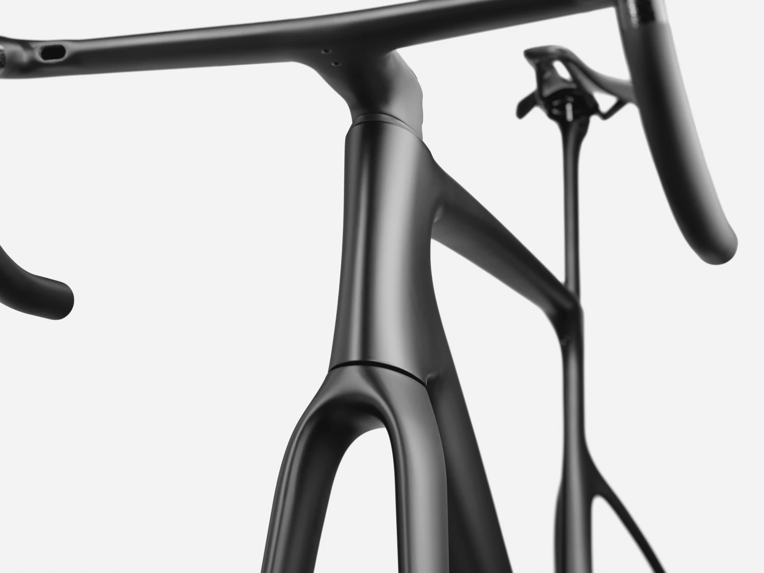 Detail aerodynamických řídítek Cannondale System Bar