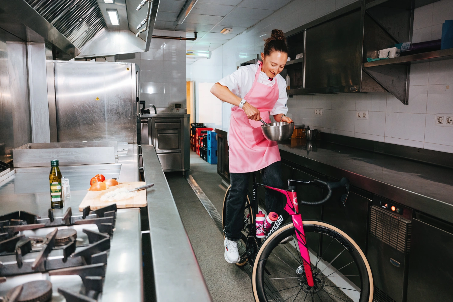 SuperSix EVO v plném nasazení na silnici