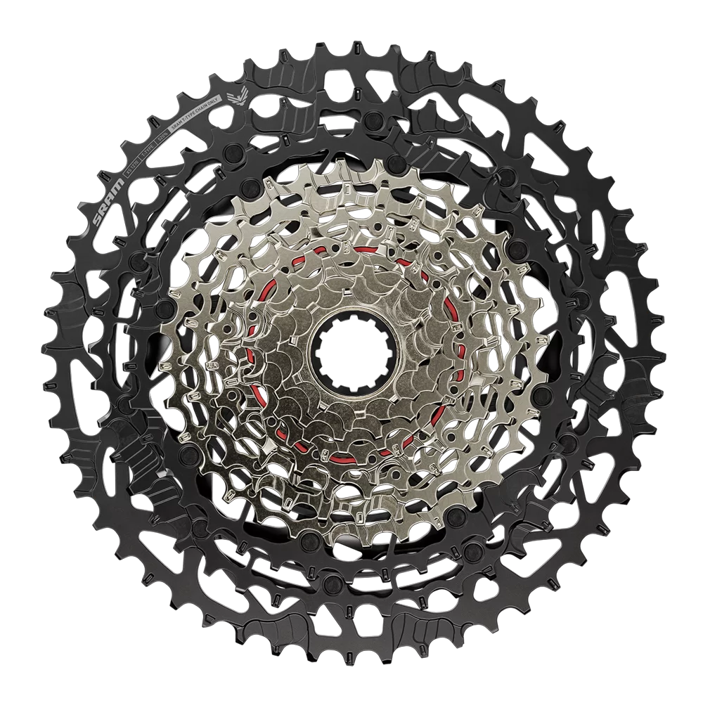 Kazeta SRAM XS-1270 T-Type s vyměnitelným clusterem pastorků, detail