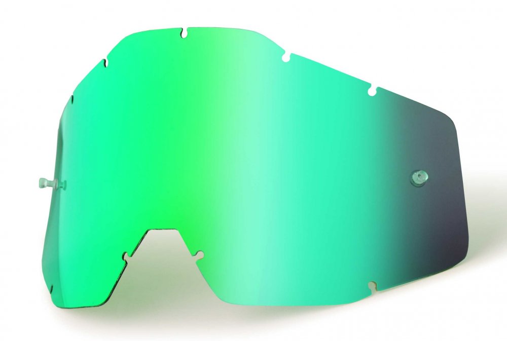 100% Accuri/Strata Youth Replacement Lens Green Mirror