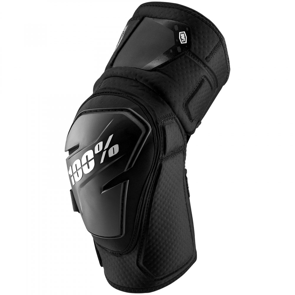 100% Fortis Knee Guard black S/M