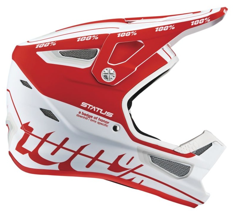 100% Status Youth 2022 red/white L