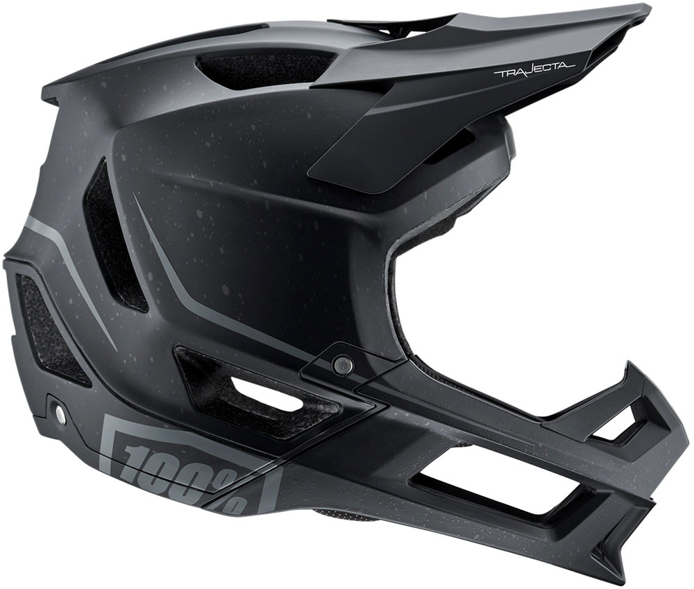 100% Trajecta Fidlock Helmet 2022 black XL