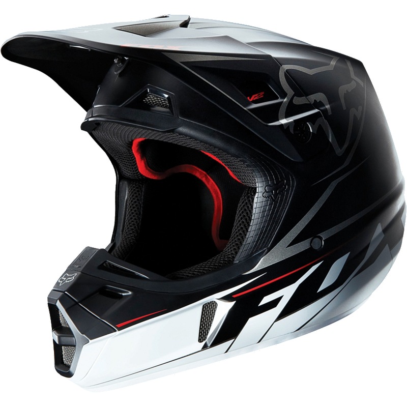 Fox Helmet V2 / Fox Racing V2 Race Helmet RevZilla The fox v2 is