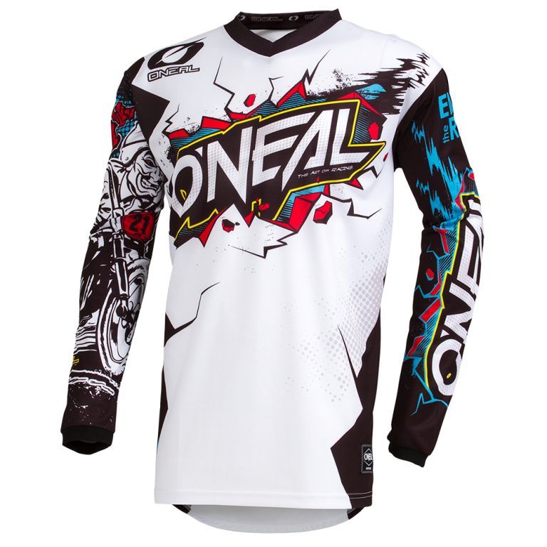 Oneal Element Villain Jersey white S