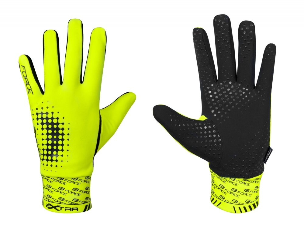 Force Extra Gloves XS fluo yellow