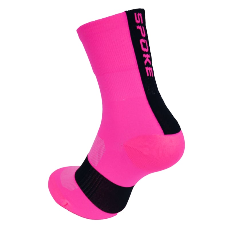 SPOKE Womens Race Socks pink XS/S