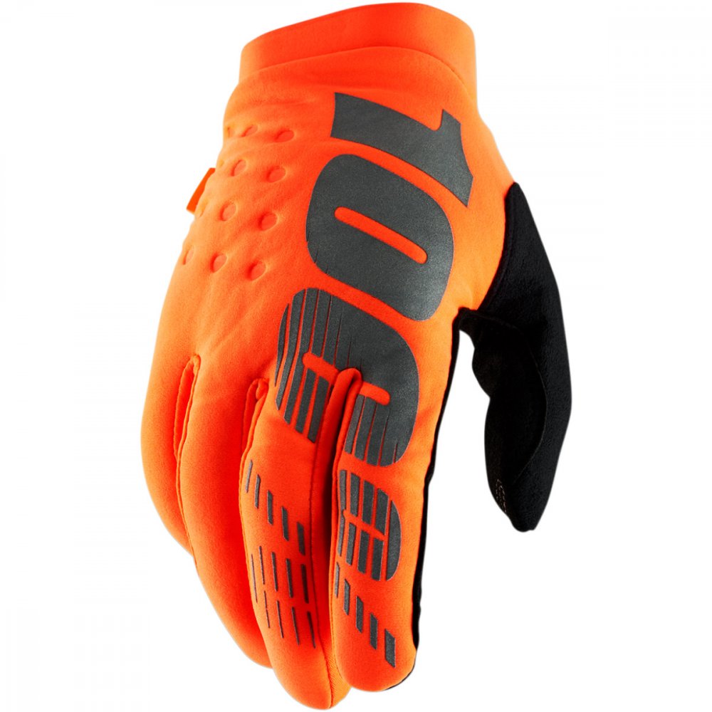 100% Brisker Glove XL fluo orange
