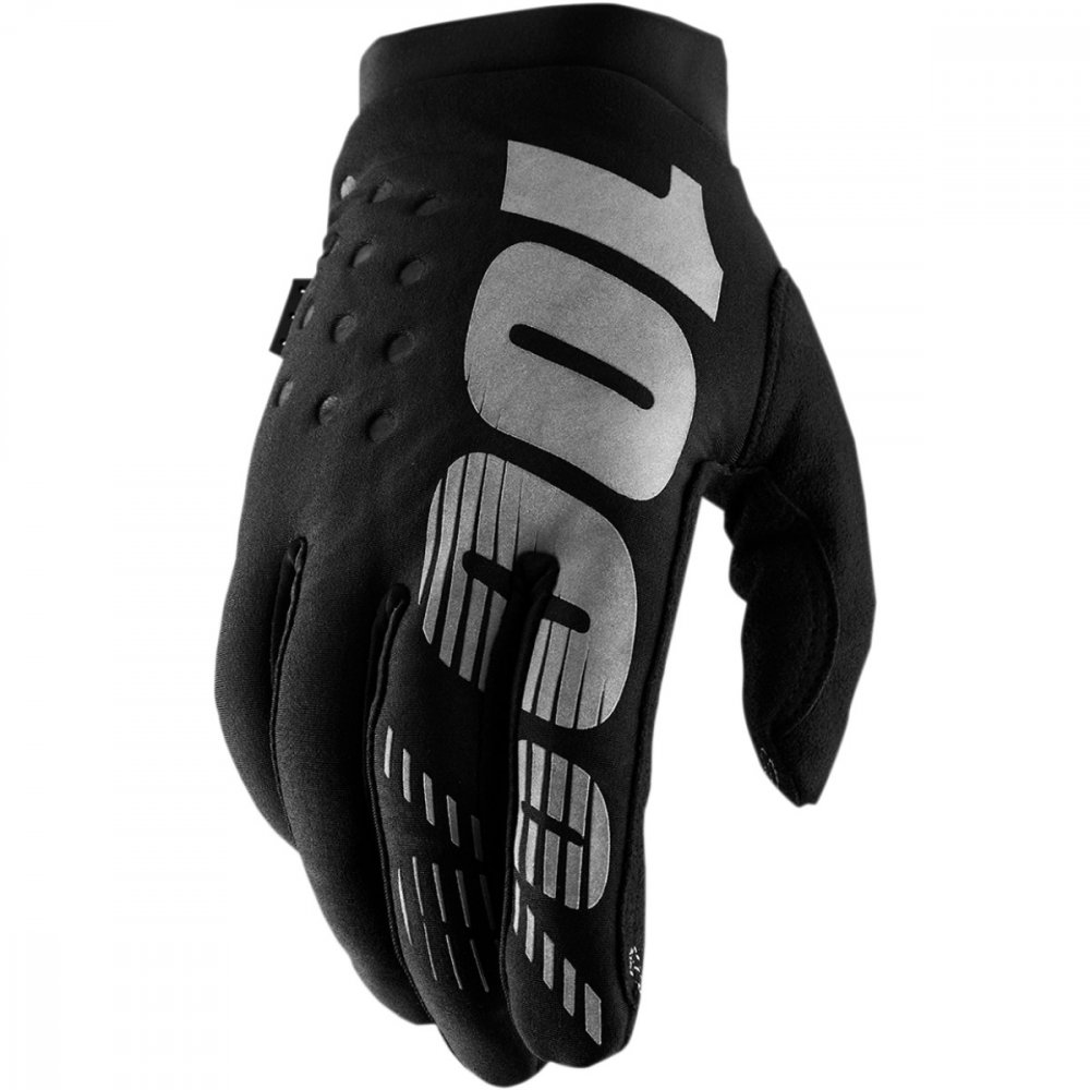 100% Womens Brisker Glove black XL