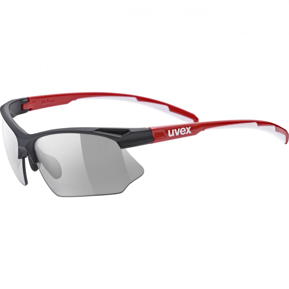 Uvex Sportstyle 802 Vario black/red