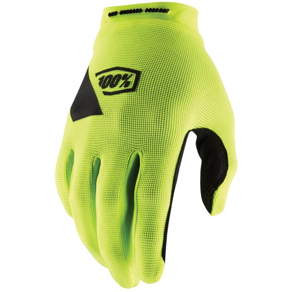 100% Ridecamp Glove L fluo yellow