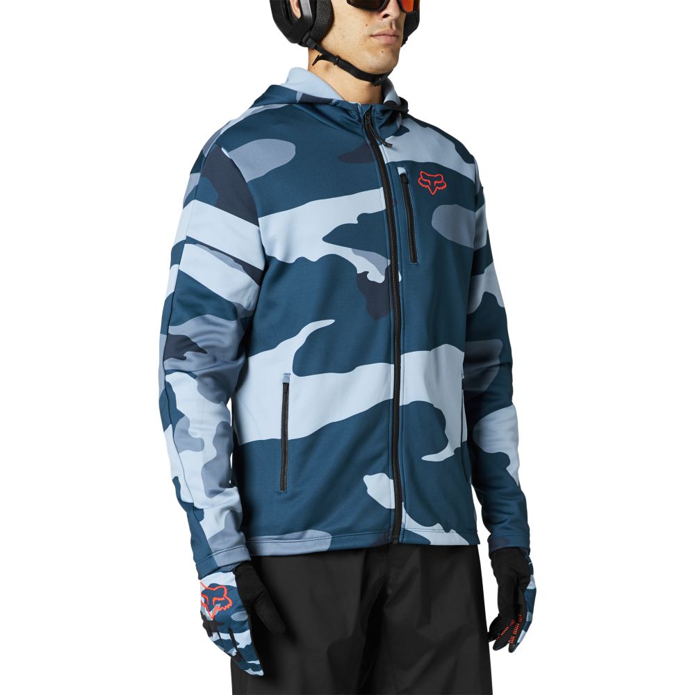 Fox Ranger Tech Fleece Jacket S blue camo