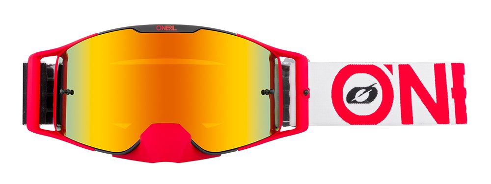 Oneal B-30 Bold Goggle black/red radium red