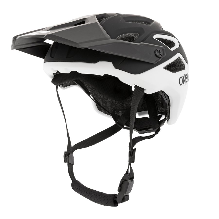 Oneal Pike Solid Helmet 2021 black/white L/XL