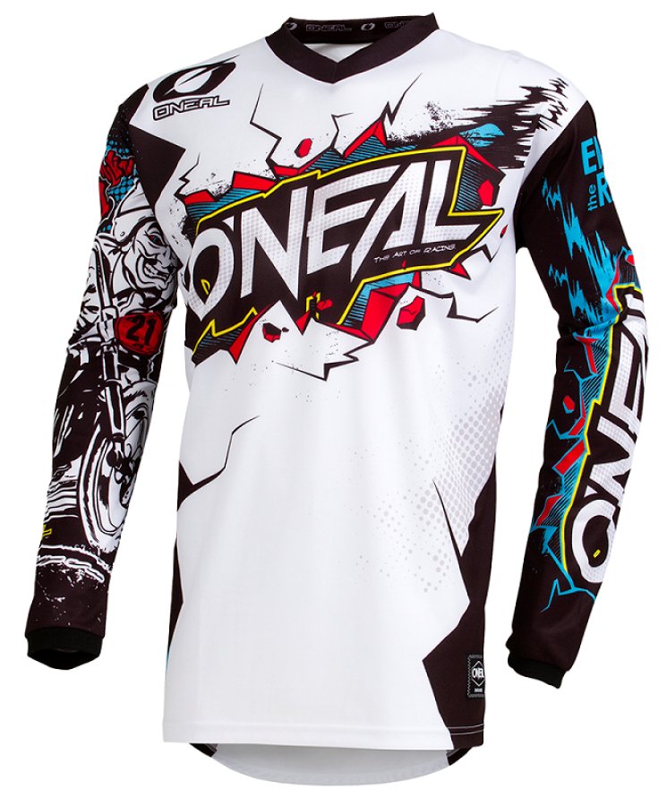 Oneal Element Villain Youth Jersey white YS
