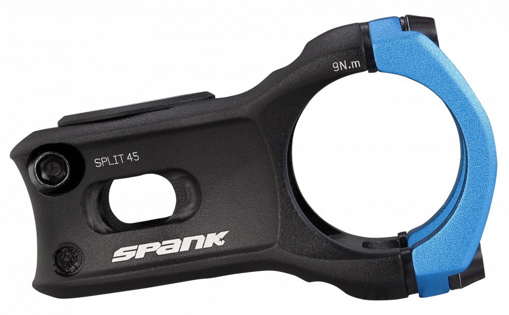 Spank Split 35 Stem blue 50 mm