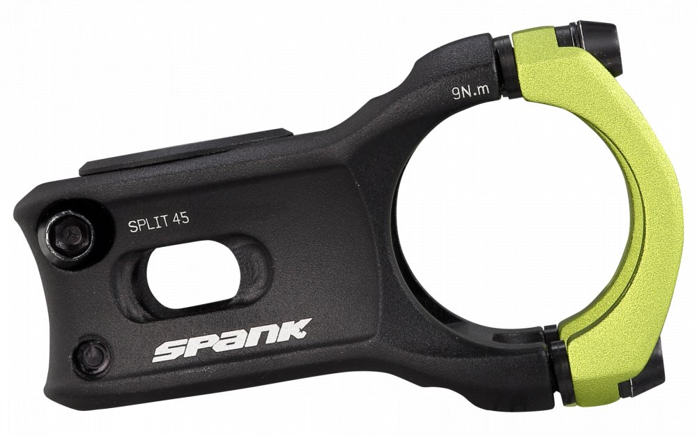 Spank Split 35 Stem green 45 mm