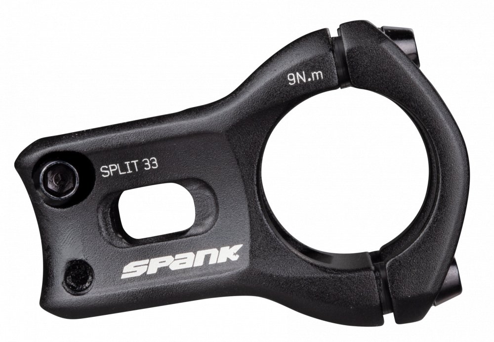Spank Split Stem black 48mm