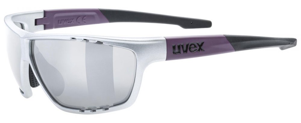 Uvex Sportstyle 706 silver/plum