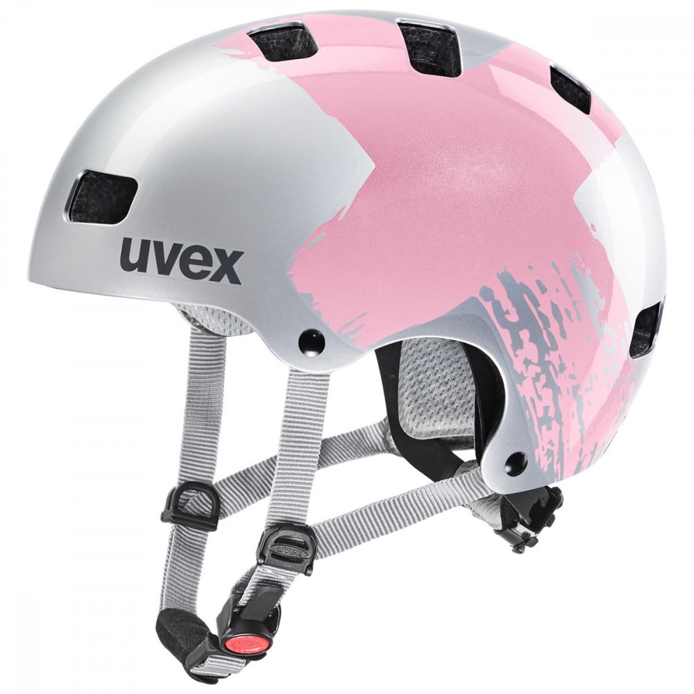 Uvex Kid 3 2022 silver/pink 55-58 cm