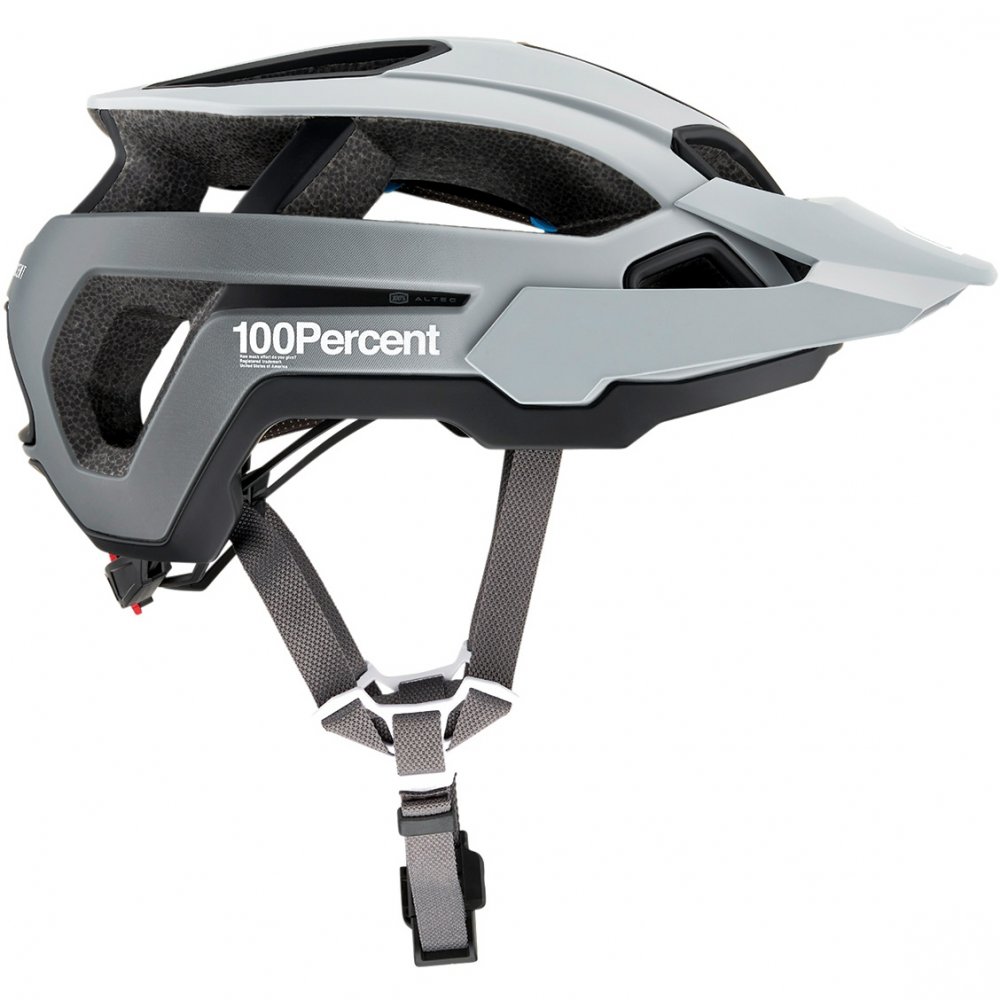 100% Altec Helmet Fidlock 2022 grey XS/S