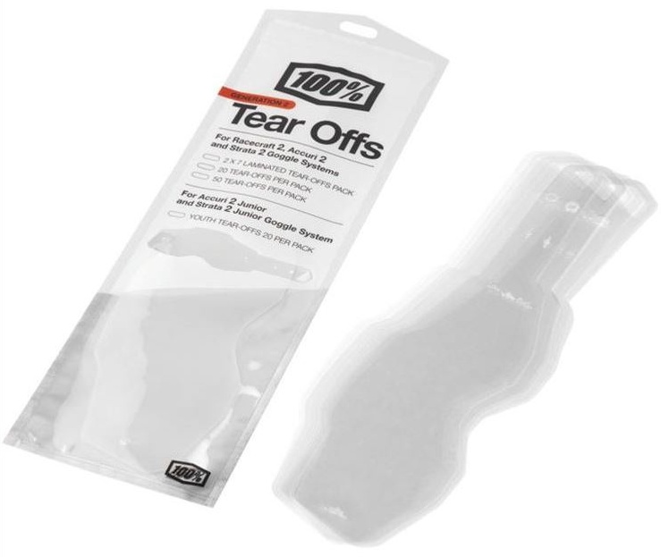100% Generation2 Standard Tear-Offs