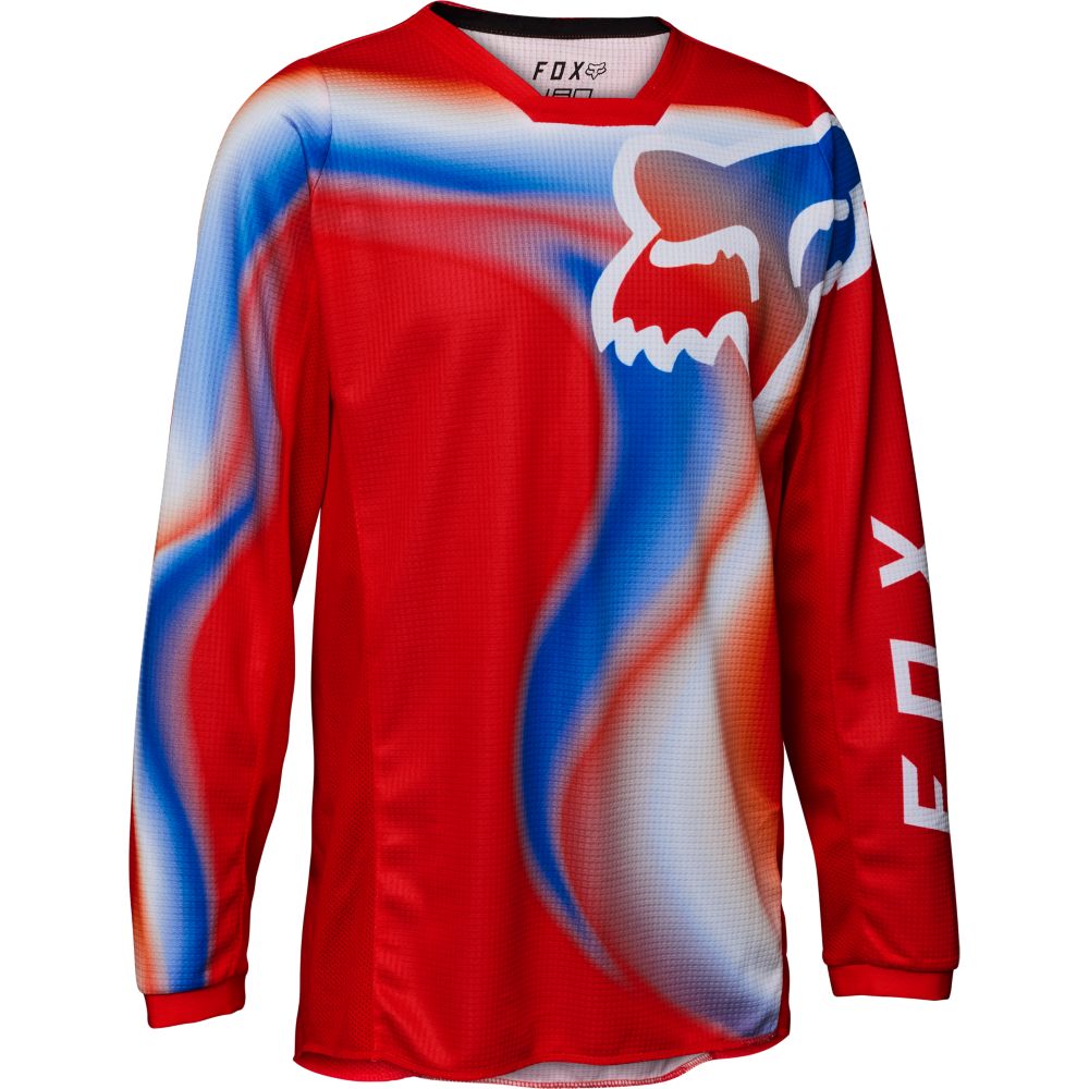 Fox Youth 180 Toxsyk Jersey YS fluo red