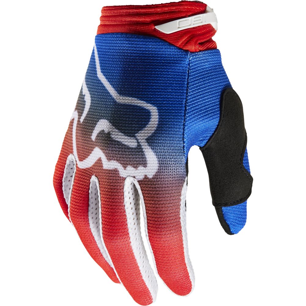 Fox Youth 180 Toxsyk Gloves YXS fluo red