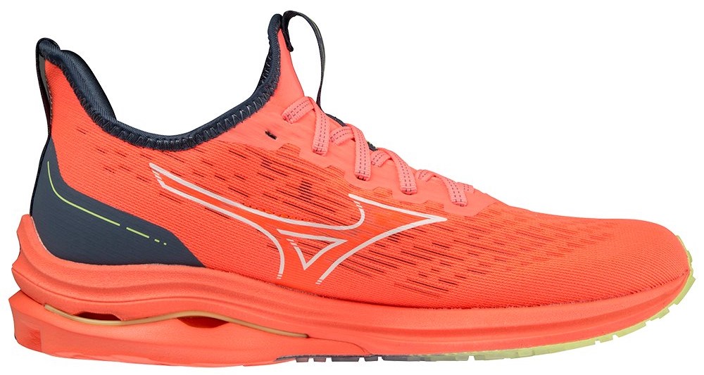 Mizuno Wave Rider Neo 2 Womens EU 39 neon flame