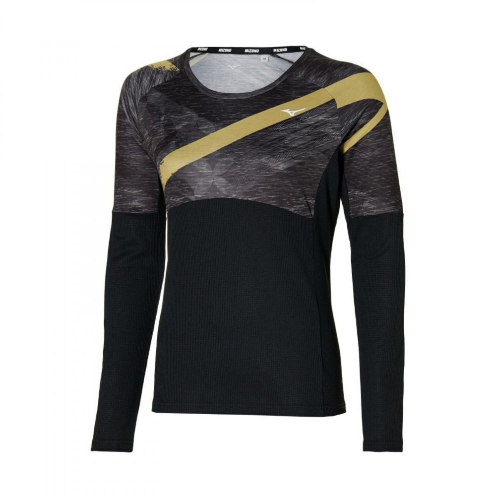 Mizuno Thermal Charge LS Tee black S