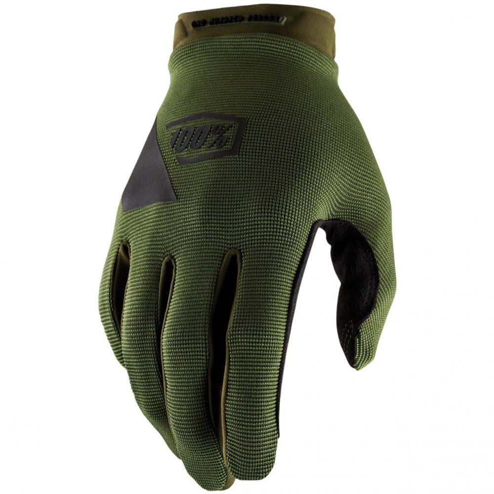 100% Ridecamp Glove fatigue green XL