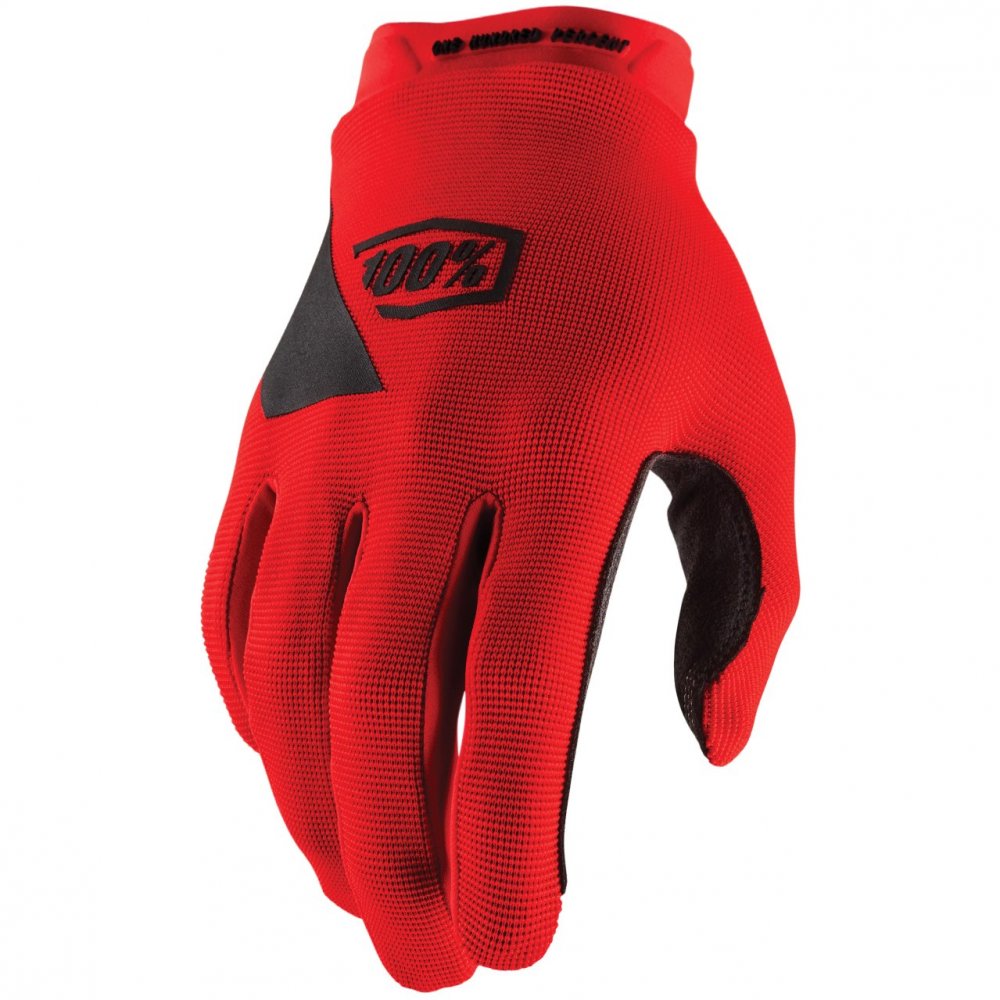 100% Ridecamp Glove red XL
