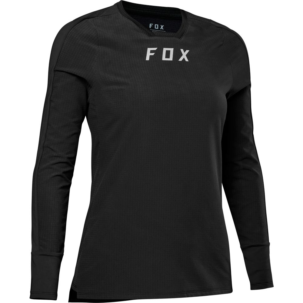 Fox Womens Defend Thermal LS Jersey black XS