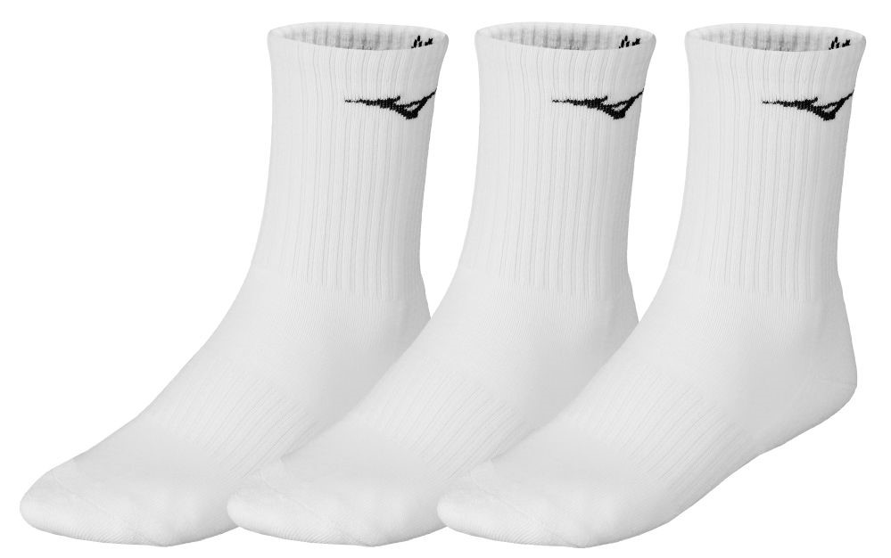 Mizuno Training 3P Socks white L