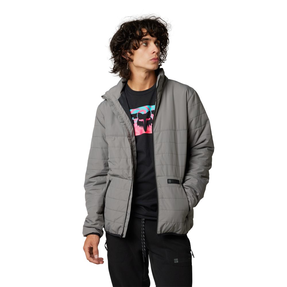 Fox Howell Puffy Jacket dark grey L