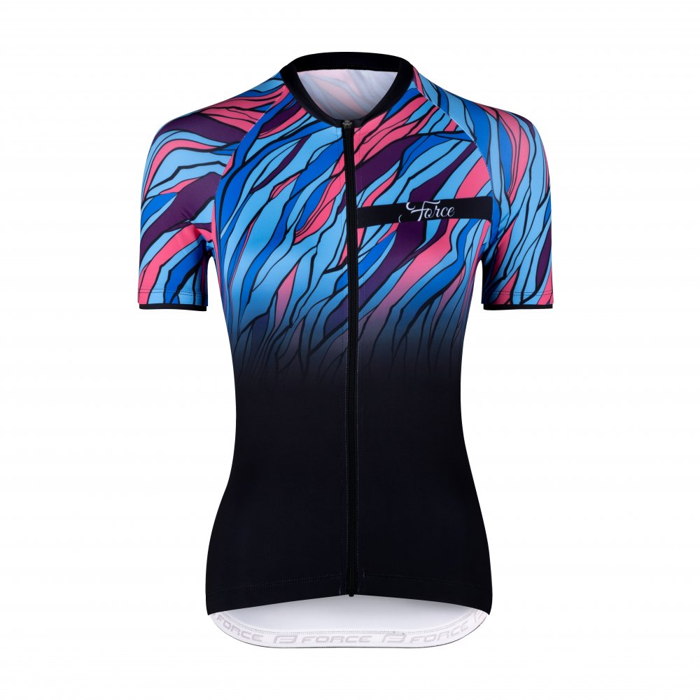 Force Life Womens Jersey S black/blue/pink