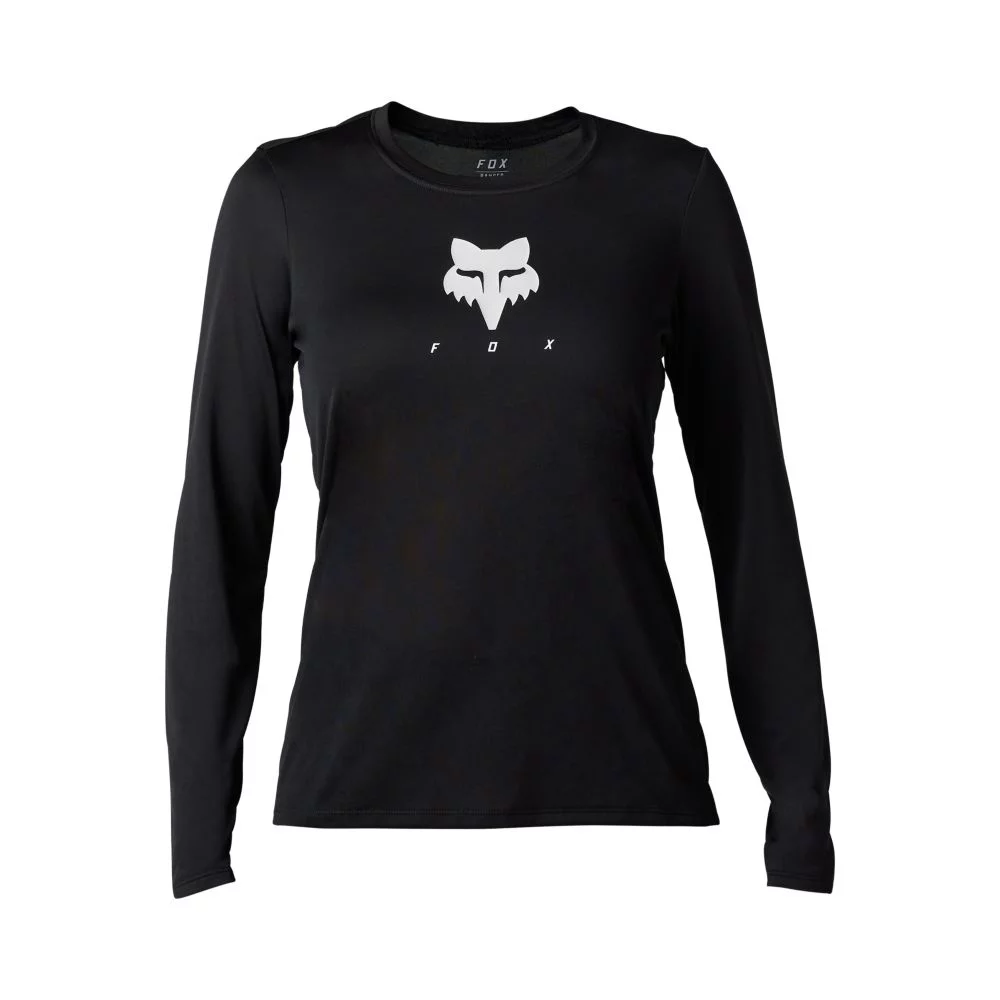 Fox Womens Ranger Tru Dri LS Jersey black S