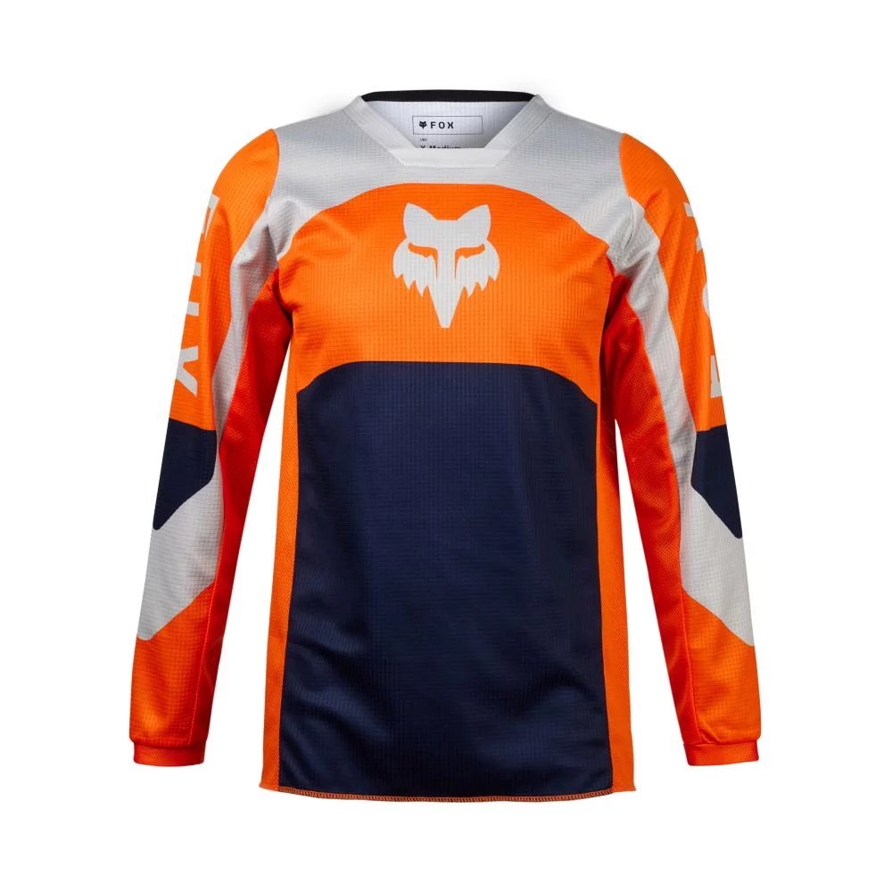 Fox Youth 180 Nitro Jersey YS fluorescent orange