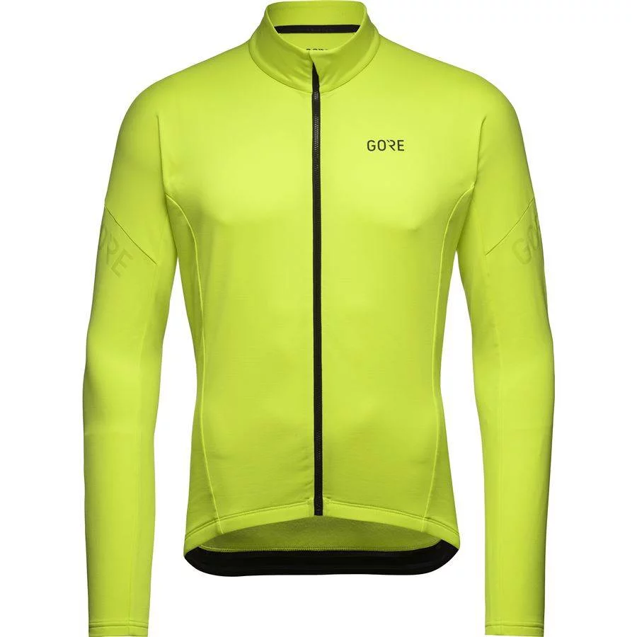Gore C3 Thermo Jersey M neon yellow